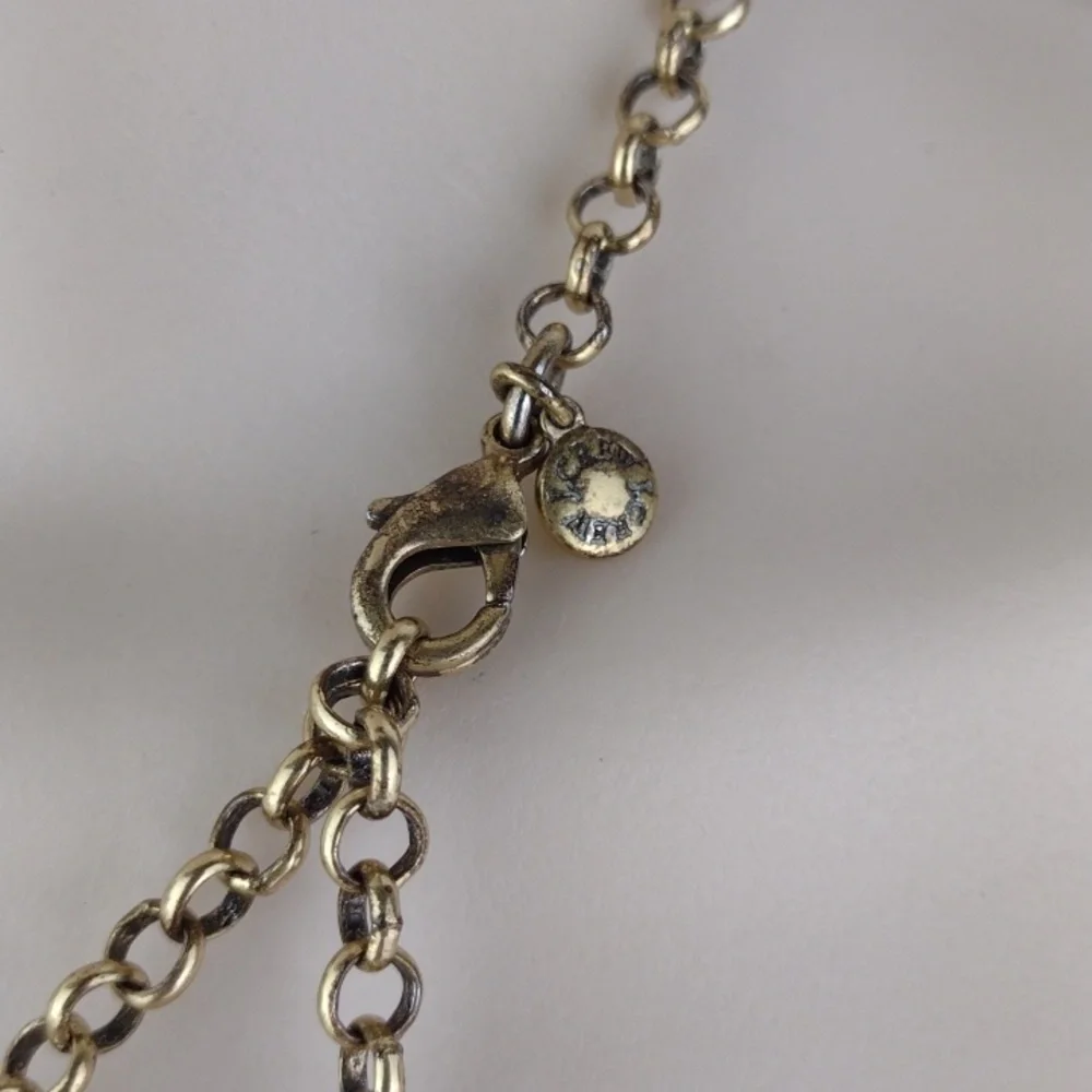 J. Crew 5 Cream Flowers With Rhinestone Pistils Statement Necklace